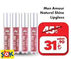MON AMOUR NATUREL SHİNE LİPGLOSS
